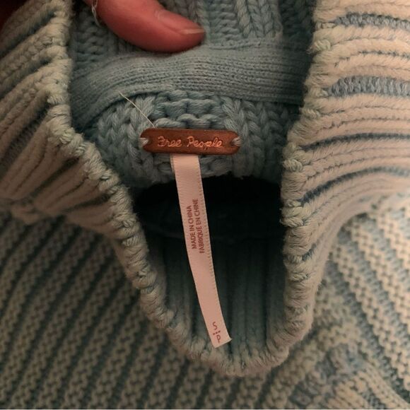 Free People Sweatheart Sweater Small - Picture 3 of 5